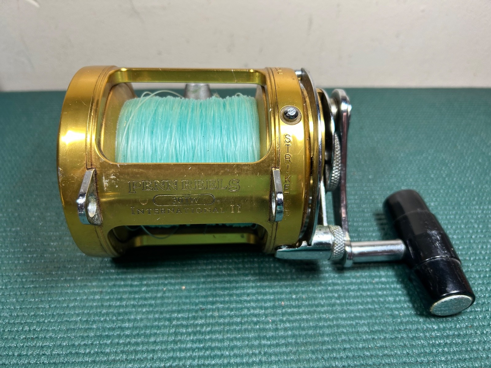 Gold 30tw International 11 Usa Made Heavy Duty Fishing Reel