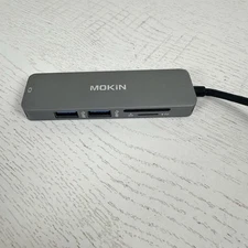 Mokin USB C Adapter Multifunctional USB SS TF HDMI Works Model A1505