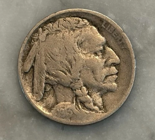 1913-P Buffalo Nickel - G - Good