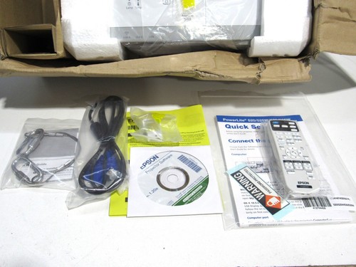 Epson PowerLite 520 3LCD XGA Short-Throw Projector 2700 Lumens New Open Box - 第 8/12 張圖片