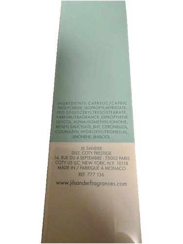 JIL SANDER SOFTLY 200 ml NEU OVP - Bild 3 von 3