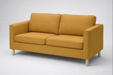 IKEA PARUP Zweisitzer Sofabezug - Vissle gelbbraun 105.672.38 NEU