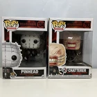Funko POP! Movies Hellraiser III CHATTERER #793 PINHEAD #134 Bundle of 2