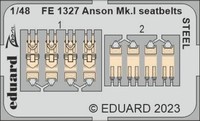 Anson Mk. I Seatbelts Steel For Airfix / 1:48 - Eduard FE1327