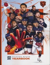 2026 CHICAGO BEARS YEARBOOK PROGRAM SUPER BOWL SHIPS 8/28!! CHAMPIONS FOOTBALL