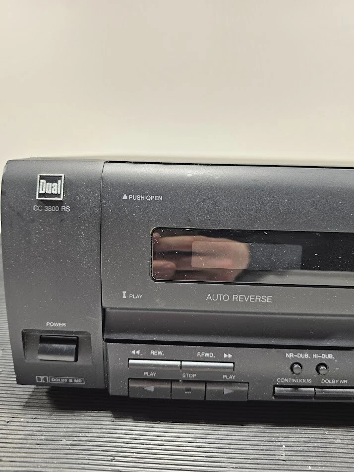 Dual CC 3800 Rs Stereo Kassette Deck Auto Rückwärtsgang Dolby B Nr Aktiv - Bild 2 von 4