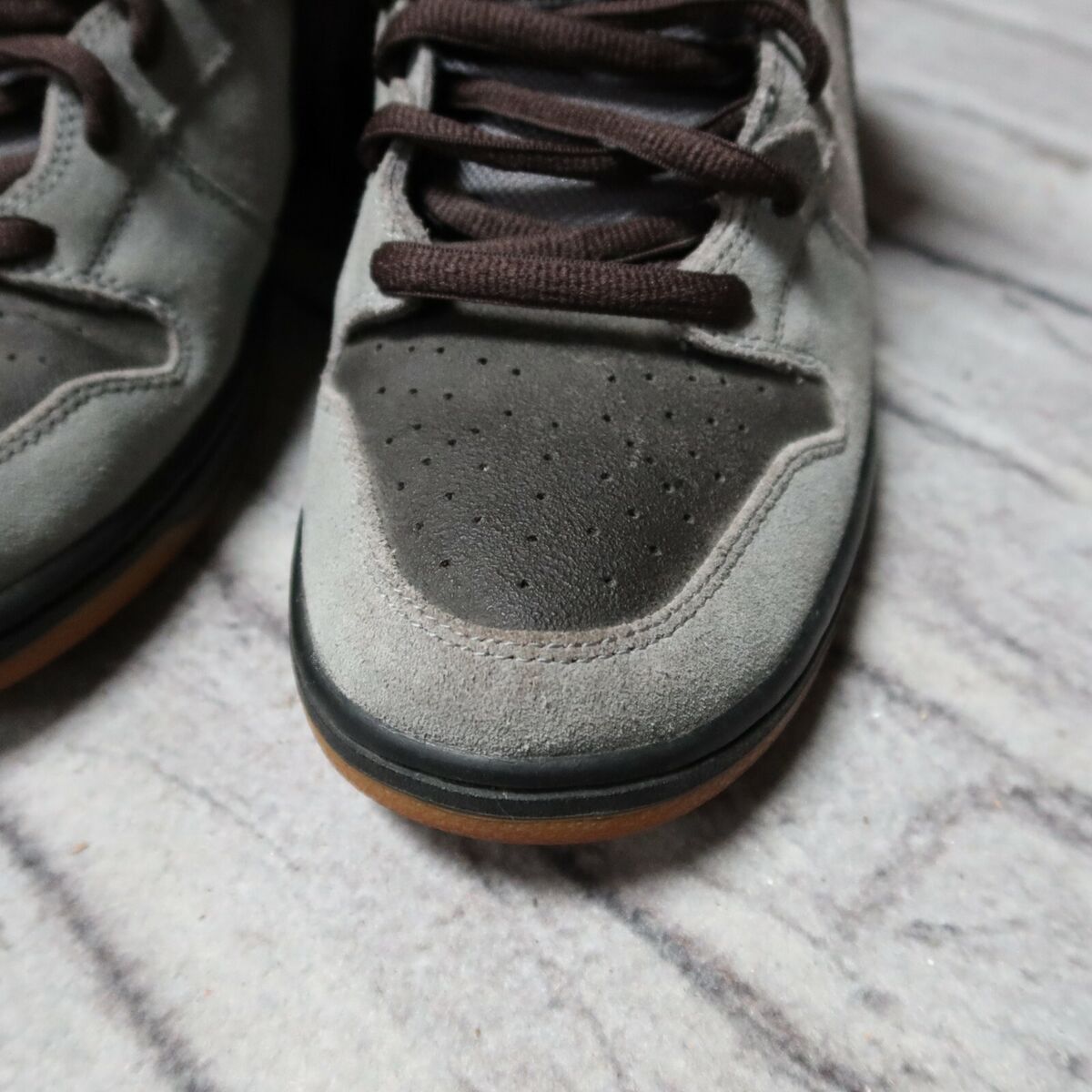 2010 Nike Dunk Mid SB Shoes 314383-007 Size 10 Charcoal Vtg 2010 Nike Dunk Mid SB Shoes 314383-007 Size 10 Charcoal Vtg
