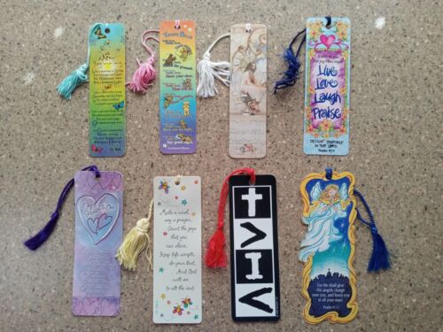 Vintage 90s Christian Bookmark Lot C of 27 - Foto 3 di 6