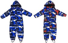 Schneeanzug Kinder Winter Ski Overall Anzug Jungen Mädchen Skianzug 98-128