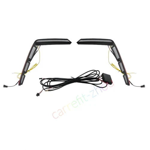Luces de circulación diurna LED antiniebla DRL con intermitente para Hyundai Elantra 2024 - Imagen 3 de 6