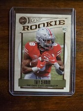 2021 Chronicles Draft Picks Legacy Trey Sermon Purple RC #355 19/49 SSP 49ers