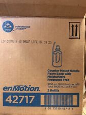 Lot of 2 GP 42717 Counter Mount Gentle Foam Soap 1800mL 0.48 per fl oz