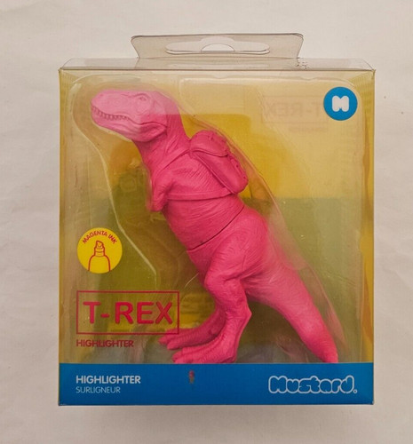 mustard  pink T REX T-REX HIGHLIGHTER  magenta