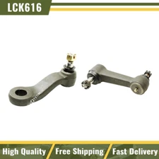 Idler Arm Pitman Arm Fits 1985 1986 GMC C3500 Front 2PCS Mevotech