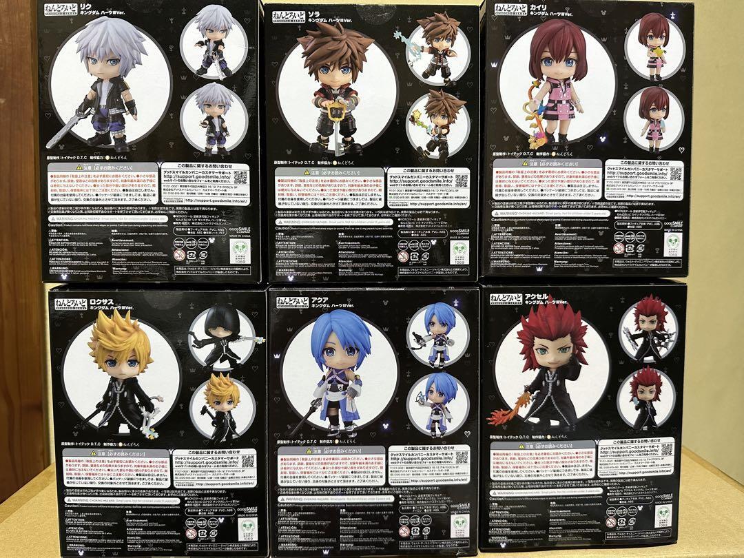 キングダムハーツ POP6体 Nendoroid Kingdom Hearts Iii Ver. 6Types Set Goods | eBay