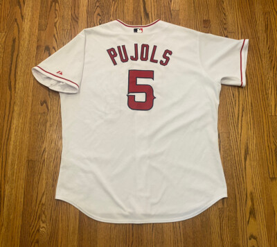 Los Angeles Angels Albert Pujols #5 Majestic Authentic MLB