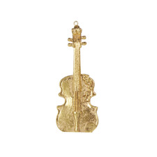 Raz Imports Ornament, Gold Instrument - Violin 4316163A 