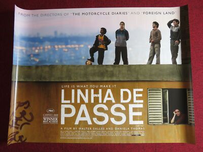LINHA DE PASSE UK QUAD (30''x 40'') ROLLED POSTER CORVELONI BALDASSERINI 2008