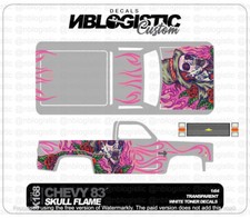 '83 CHEVY SILVERADO Custom WaterSlide Decal for hot wheels 1/64