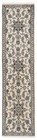 Tapis Persan Fait Main Nain 317x78 Cm - Fin, Orient, Tapis, Coureur, Beige