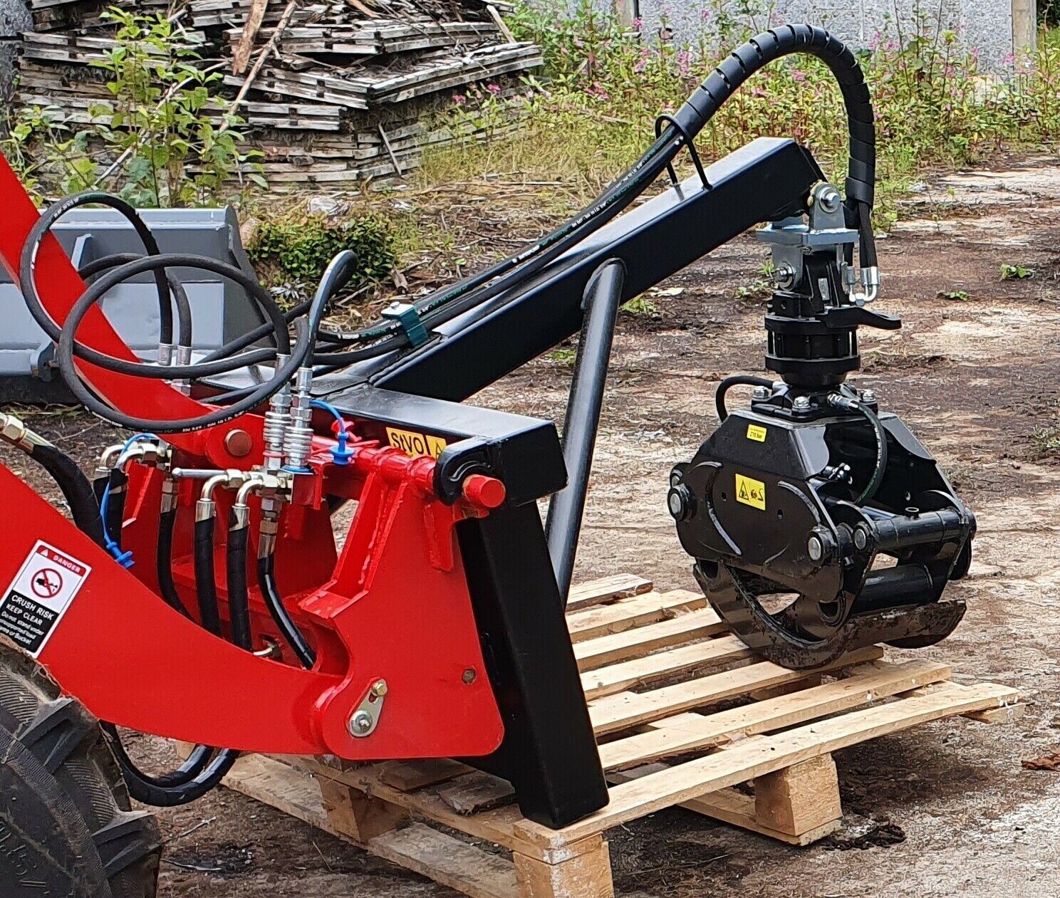 Joma-Tech Koppelhaken Für Schäffer Radlader - S355 Stahl 40x32mm