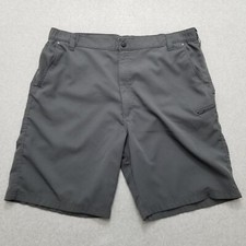 Wrangler Shorts Mens 42 Gray Casual Pockets Stretchy