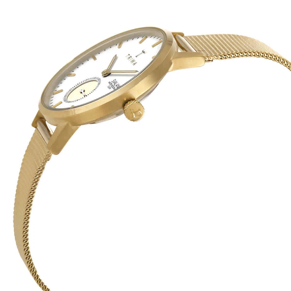 Triwa Quartz Svalan Gold White Dial Ladies Watch SVST105MS121313