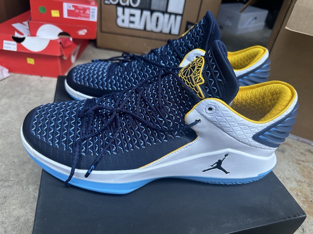 Nike Air Jordan 32 Low Sz 16 Marquette PE Promo Sample AJ Flyknit
