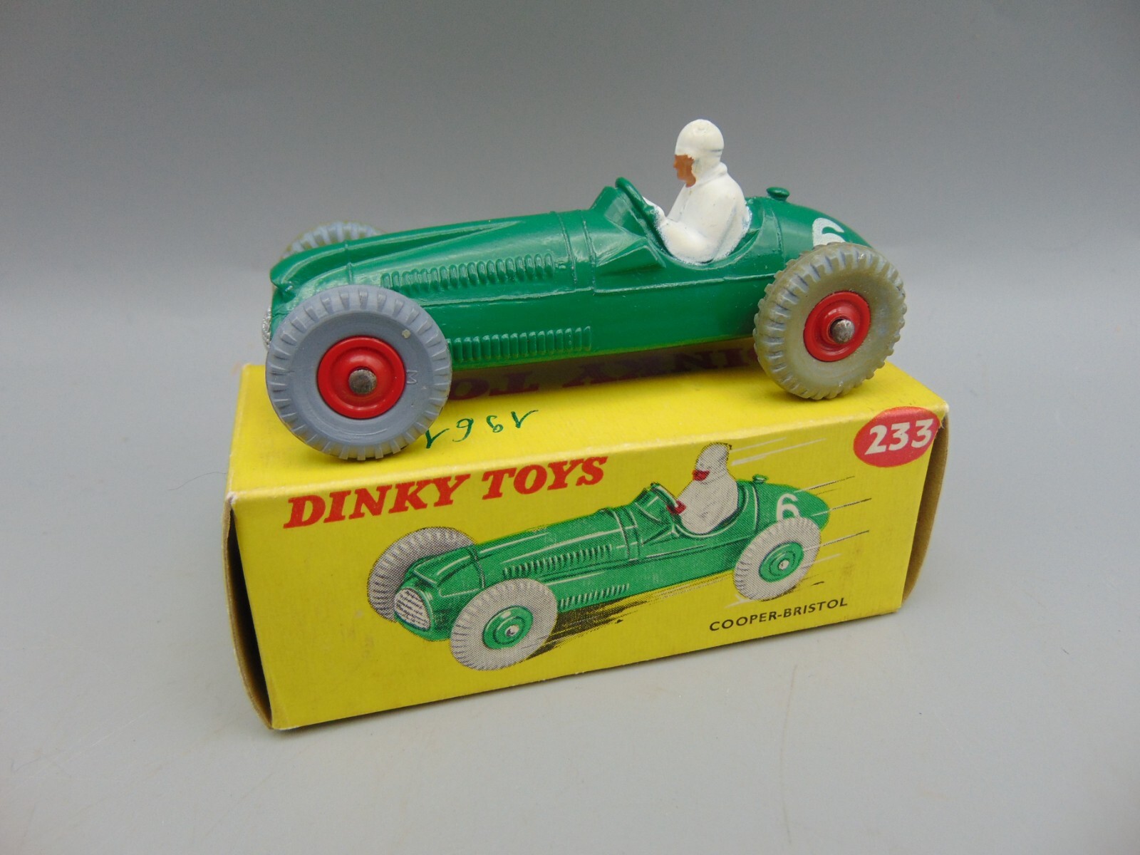 Dinky 233, Cooper Bristol Racing Car - Free Price Guide & Review