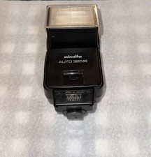Minolta Auto 320X Flash for Film Camera For Parts see description
