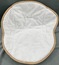 Ingenuity Rocker Bouncer Seat Bella Teddy Replacement Part White Fabric Insert