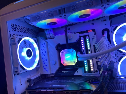 MIFCOM - High-End-Streaming Setup, Corsair, 3090ti, i9, All White, iCUE - Bild 4 von 10