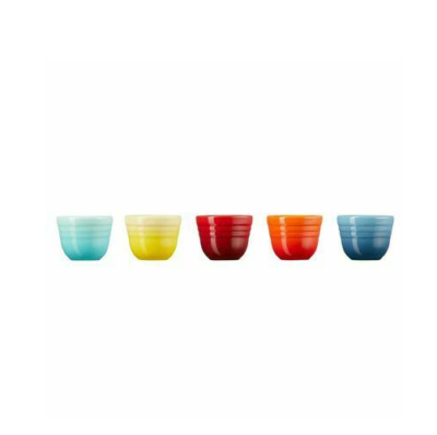 Le Creuset SAKE Set Multi Color Stoneware Liquor Tableware Tokkuri