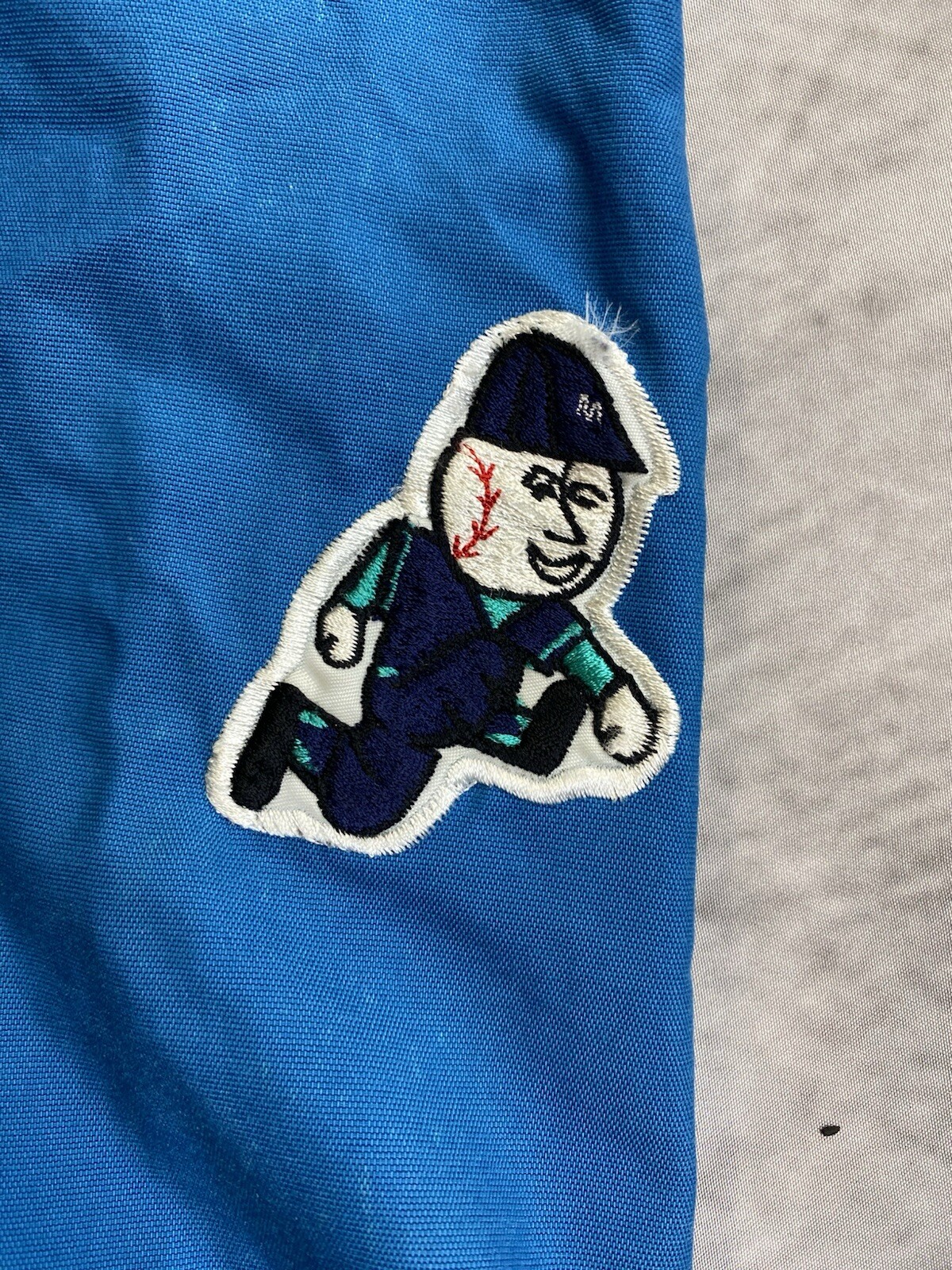 Vintage Seattle Mariners Pullover Windbreaker  Em… - image 8