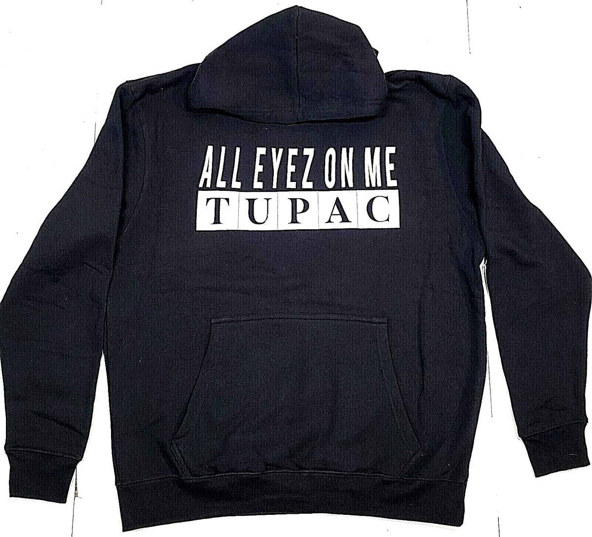 Tupac Shakur Hoodie Sweatshirt 2Pac All Eyez On Me 2sided