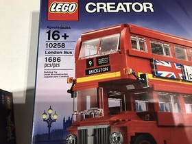 LEGO 10258 Creator London Bus, Brand New & Factory Sealed