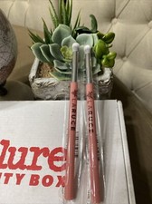 NEW 2x Laruce LR 140 Tapered Blending Eyeshadow Makeup Brush in Pink