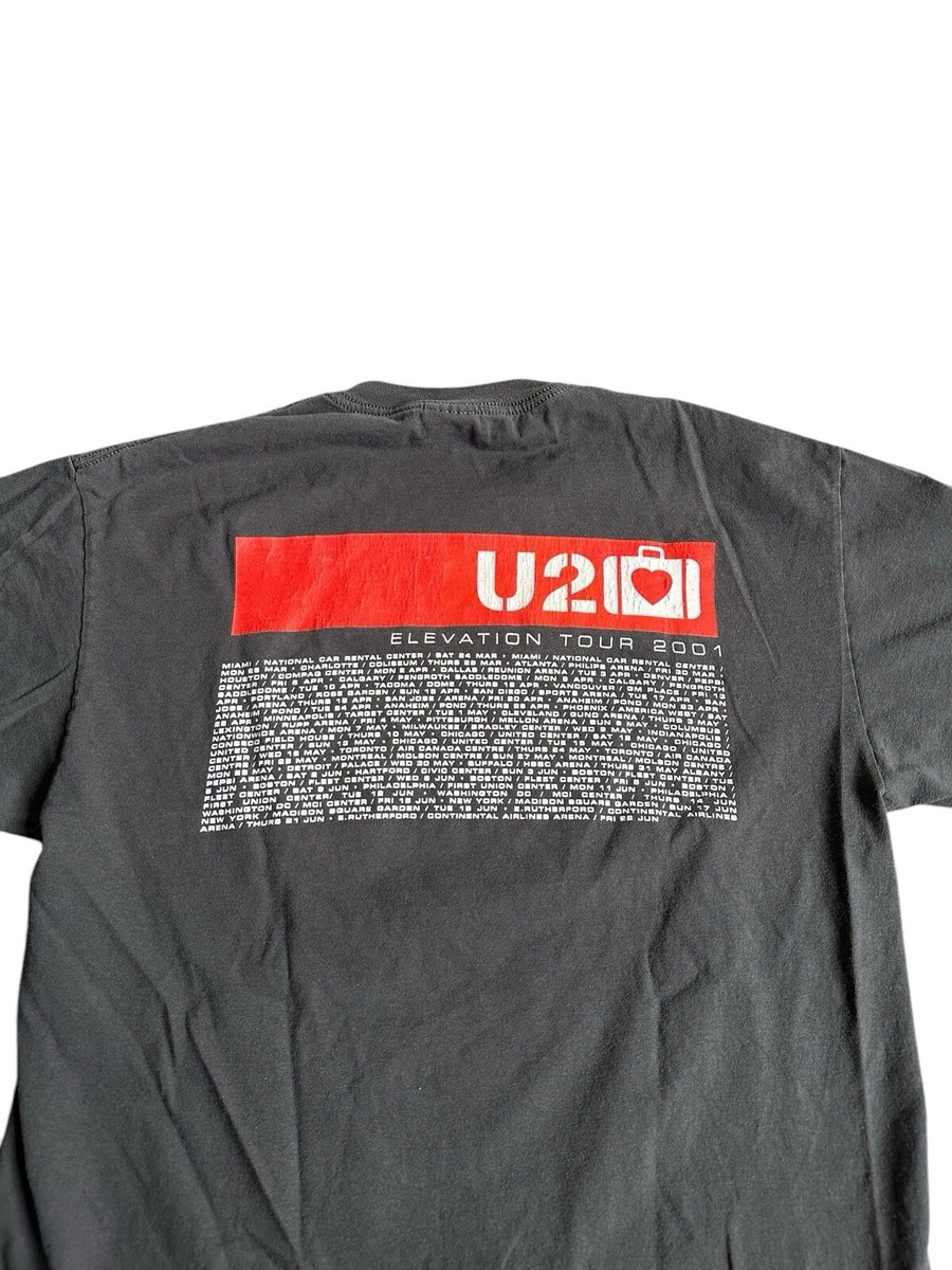 U2 2001年　ツアー　Tシャツ　L U2 2001年 ツアー Tシャツ L