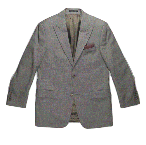 Ralph Lauren Mens Blazer Suit Jacket 40 Wool Peak Lapel Dapper Modern Office - Picture 1 of 8