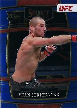 Sean Strickland 2022 Panini Select UFC - Blue RC #11 -