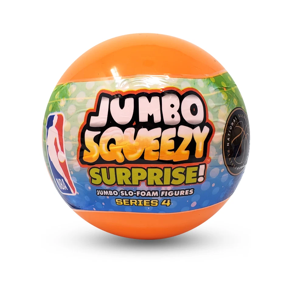 Paquete de persianas cápsula Jumbo Squeezy 2025 NBA SELLADO DE FÁBRICA 5" ESPUMA DE ELEVACIÓN LENTA Foto 3 de 3