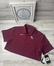 Nike Florida State Seminoles Sideline Polo Shirt Size: S DC6360-610 NWT 