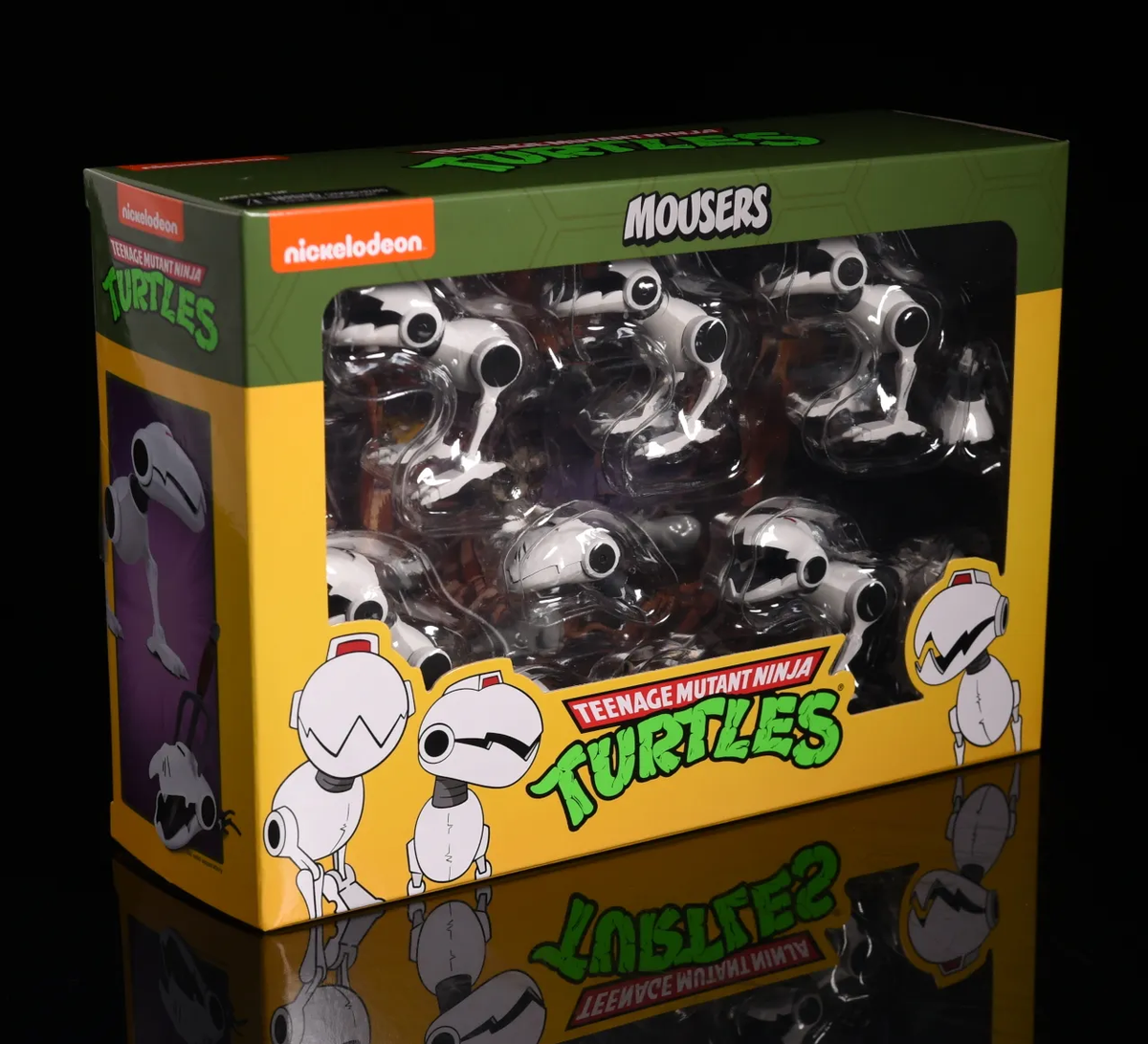 NECAタートルズMOUSERマウサー NECA TMNT Mousers Unboxing & Review - Teenage Mutant Ninja
