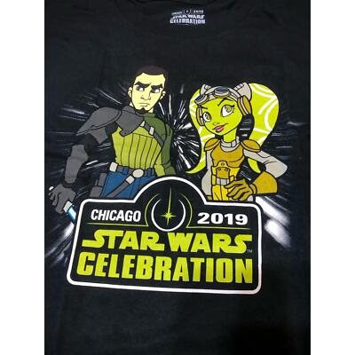 Star Wars Celebration Chicago 2019 Rebels Comic Con Fandom Unisex 2X 