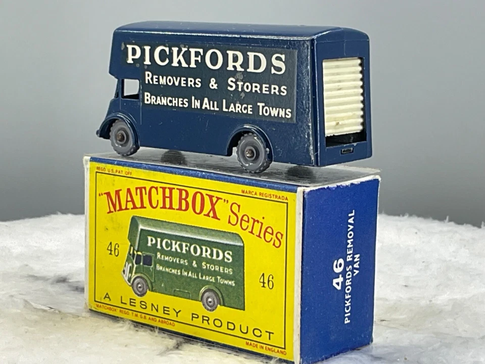 Matchbox No.46B Pickfords Removals Van 1960 NMint,Genuine in Original Box N.O.S. - Image 2 of 4