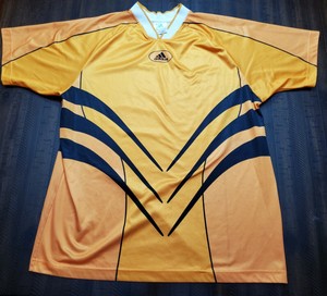 orange adidas soccer jersey