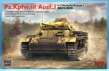RyeField Model RM 5070 RFM 1/35 Pz.Kpfw.III Ausf.J Brand New Complete Kit