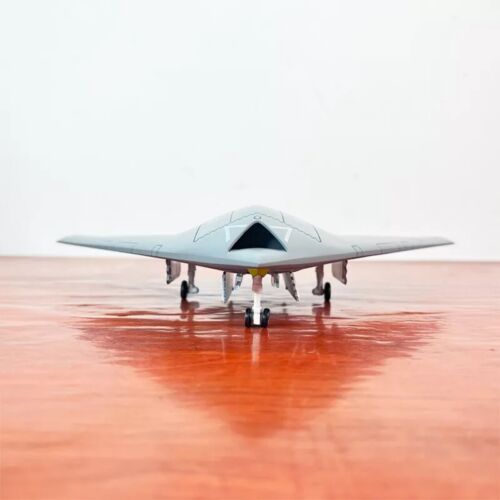 1 pz scala 1/45 lega pressofusa cinese G-11 stealth UAV modello aereo giocattolo regalo - Foto 19 di 21