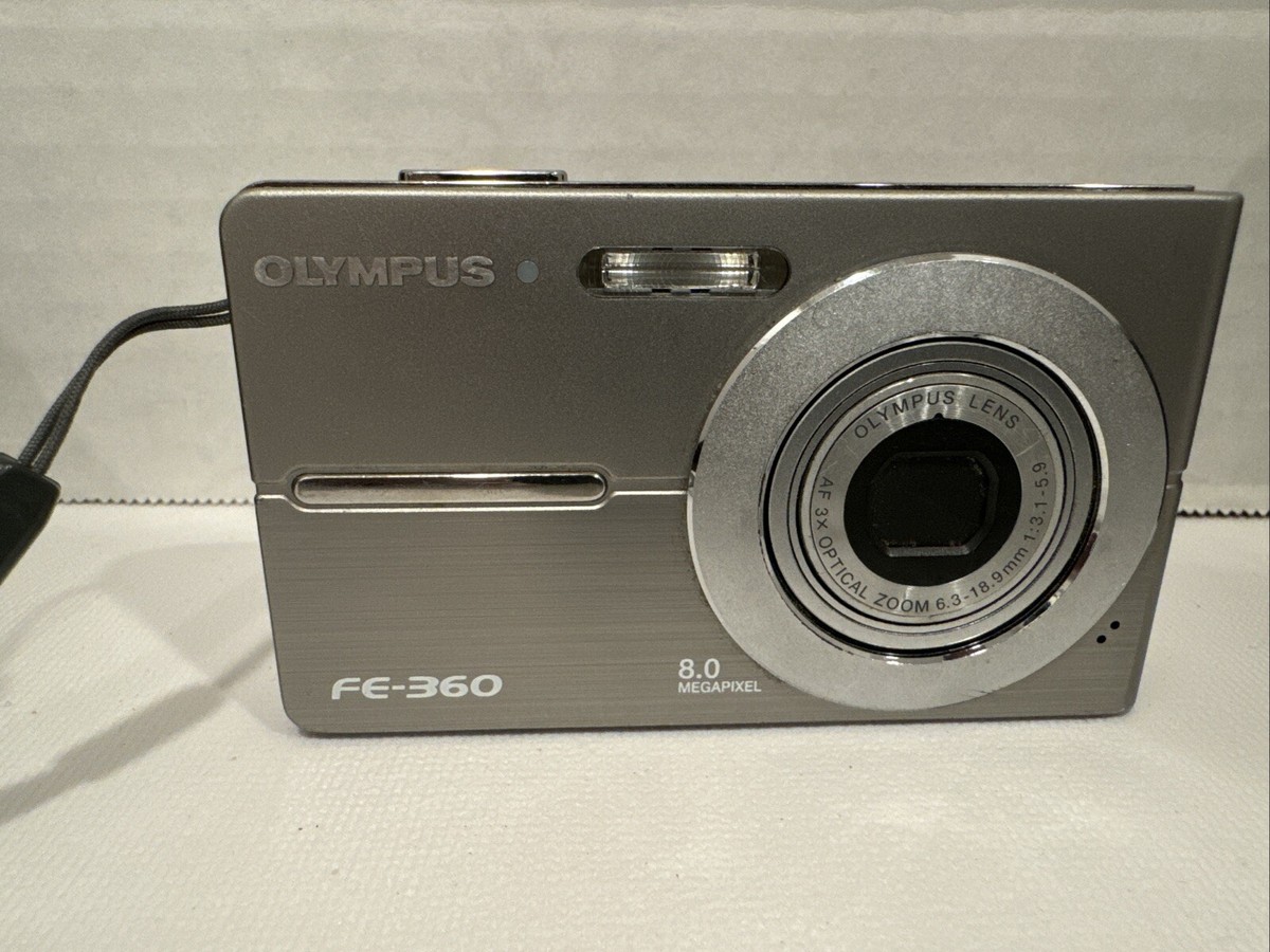 OLYMPUS FE-360 8.0メガピクセル シルバー OLYMPUS FE360 Silver