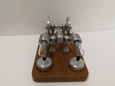 Stirling Motor Engine with 2 cylinder , dad gift